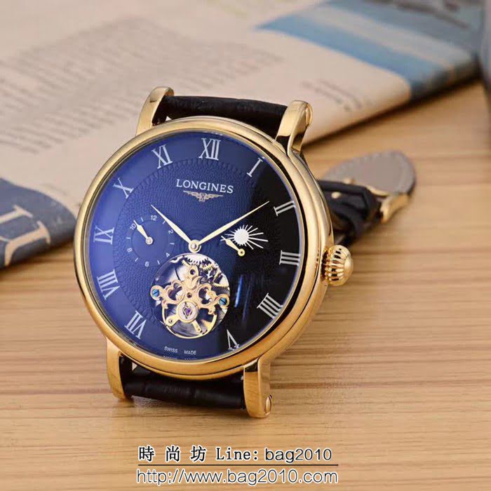 LONGINES浪琴 經典款 頂級全自動機械精品男士腕表 WSS1863